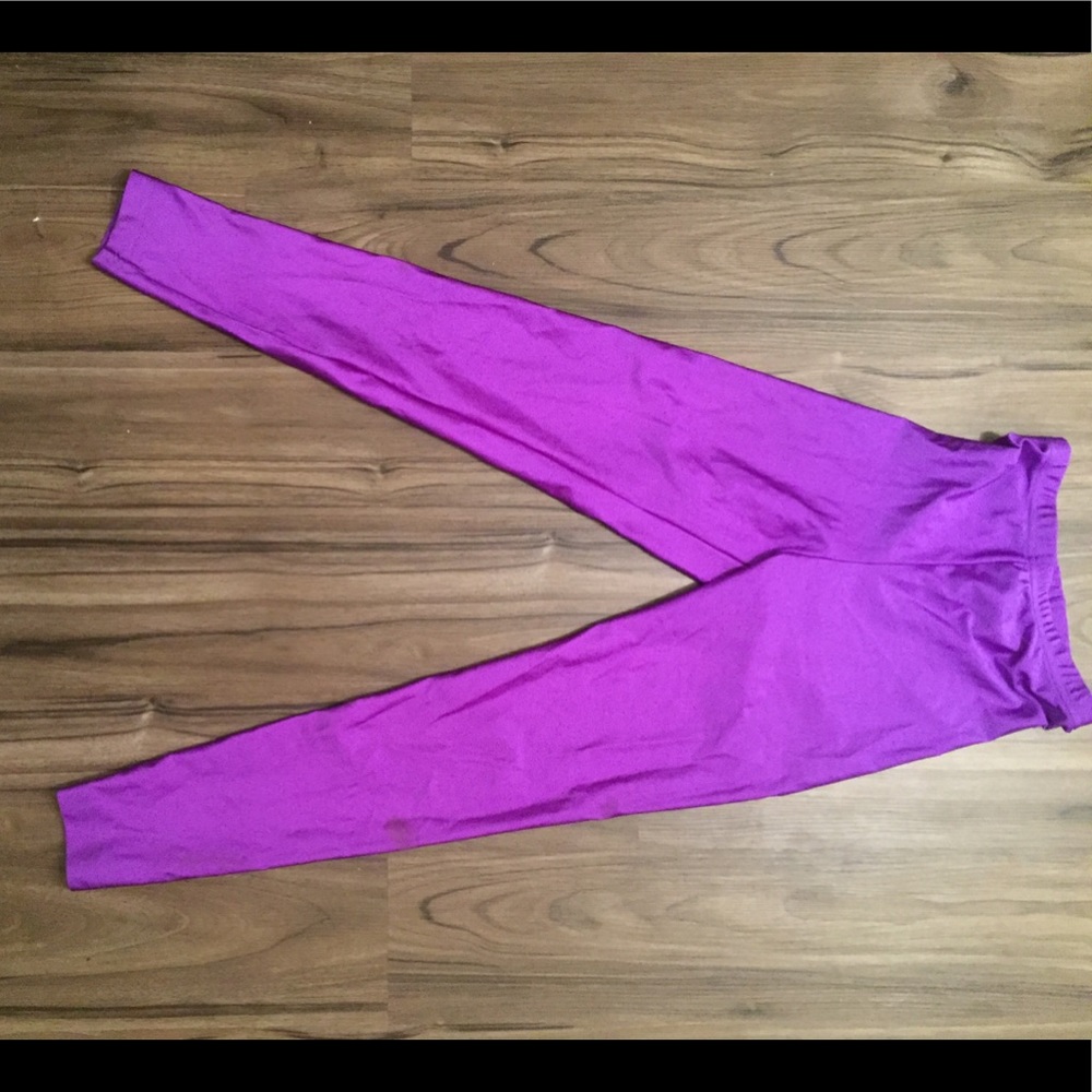 American Apparel purple leggings!